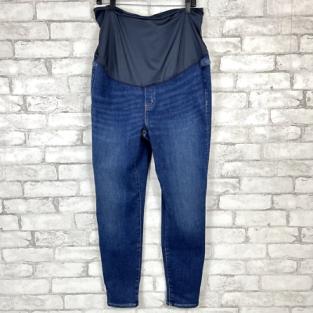 Women's Blue Maternity Jeans